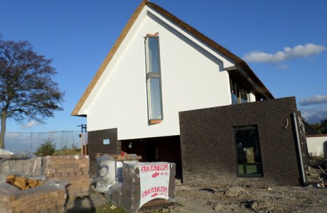 Nieuwbouw bungalow familie Maaskant te Rhoon.